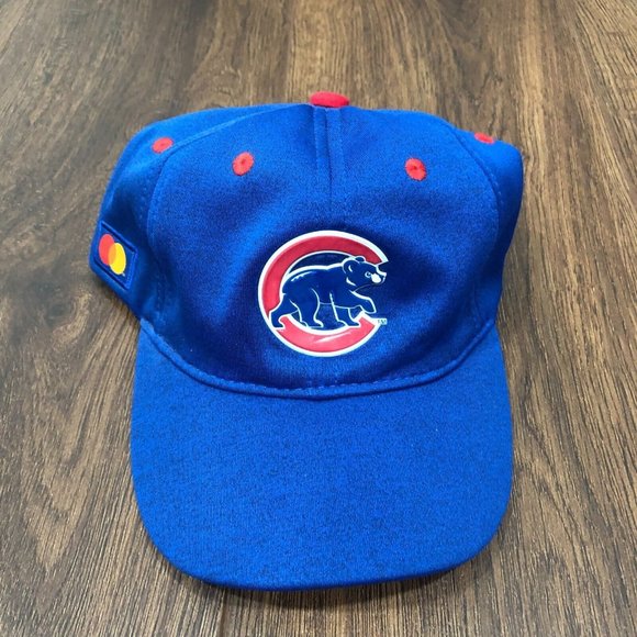 Chicago Cubs Hat Cap Logo SnapBack Baseball Cub Design Under Bill Melonwear - Picture 1 of 8
